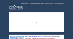 Desktop Screenshot of peachtreebaptist.org